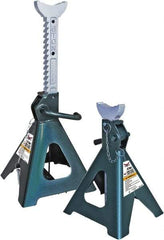 Safeguard - 12,000 Lb Capacity Jack Stand - 15-3/4 to 24-3/8" High - Exact Tool & Supply