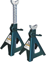 Safeguard - 12,000 Lb Capacity Jack Stand - 15-3/4 to 24-3/8" High - Exact Tool & Supply