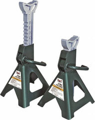Safeguard - 6,000 Lb Capacity Jack Stand - 11 to 16-15/16" High - Exact Tool & Supply