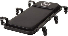 Omega Lift Equipment - 400 Lb Capacity, 6 Wheel Convertible Creeper - Alloy Steel, 40.94" Long x 3.74" Overall Height x 26" Wide - Exact Tool & Supply