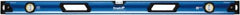 Empire Level - Magnetic 48" Long 3 Vial Box Beam Level - Metal, Blue, 1 Level & 2 Plumb Vials - Exact Tool & Supply