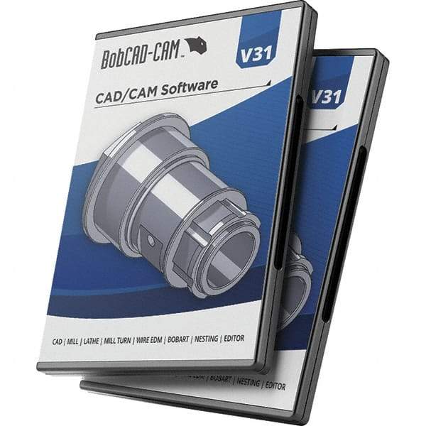 BobCAD-CAM - BobCAD-CAM V30 Mill 4 Axis Pro CD-ROM - Exact Tool & Supply