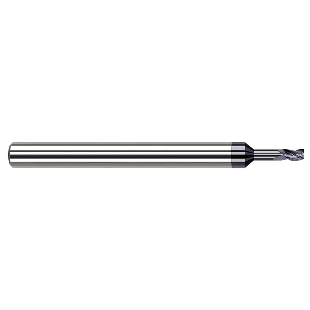 Harvey Tool - Square End Mills; Mill Diameter (Inch): 5/64 ; Mill Diameter (Decimal Inch): 0.0780 ; Length of Cut (Decimal Inch): 0.1170 ; Material: Solid Carbide ; Finish/Coating: AlTiN ; Shank Diameter (Inch): 1/8 - Exact Tool & Supply