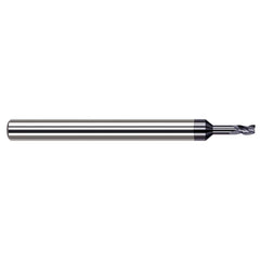 Harvey Tool - Square End Mills; Mill Diameter (Inch): 1/16 ; Mill Diameter (Decimal Inch): 0.0620 ; Length of Cut (Inch): 3/32 ; Length of Cut (Decimal Inch): 0.0930 ; Material: Solid Carbide ; Finish/Coating: AlTiN - Exact Tool & Supply