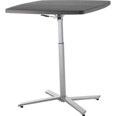 National Public Seating - Stationary Tables Type: Breakroom Material: HDPE Blow Molded Plastic; Steel - Exact Tool & Supply