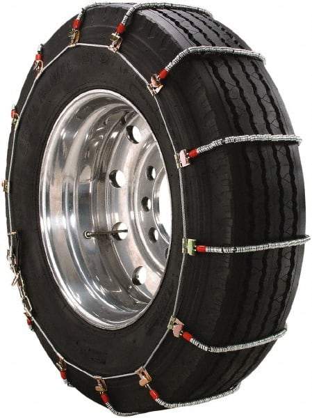 Peerless Chain - Single Axle Tire Chains - For Use with 9.00-20, 10-22.5 - Exact Tool & Supply