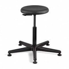 Bevco - Swivel & Adjustable Stools Type: Adjustable Backless Stool Base Type: Nylon - Exact Tool & Supply