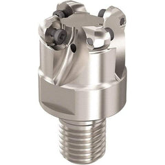 Seco - R217.29I.RE 38.1mm Threaded Shank Milling Tip Insert Holder & Shank - 1.574803" Projection, 1" Neck Diam, M20 Neck Thread, 38.1mm Nose Diam, 40mm OAL, Tool Steel Tool Holder - Exact Tool & Supply