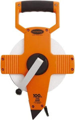 Keson - 100' x 3/8" Tape Measure - 1/8" Graduation - Exact Tool & Supply