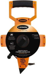 Keson - 165' x 1/2" Tape Measure - 1/8" Graduation - Exact Tool & Supply