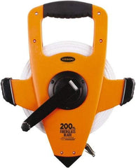 Keson - 200' x 1/2" Tape Measure - 1/10" Graduation - Exact Tool & Supply