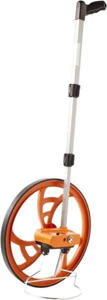 Keson - 99,999' Counter Limit, 4' OAL, Measuring Wheel - 2" Accuracy per 100", Measures in Feet & Tenths - Exact Tool & Supply