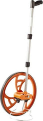 Keson - 99,999' Counter Limit, 4' OAL, Measuring Wheel - 2" Accuracy per 100", Measures in Feet & Tenths - Exact Tool & Supply