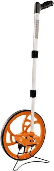 Keson - 99,999m Counter Limit, Measuring Wheel - 2" Accuracy per 100", Measures in Meters & Decimeters - Exact Tool & Supply
