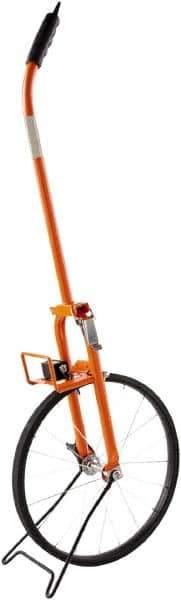 Keson - 99,999' Counter Limit, 4' OAL, Measuring Wheel - 2" Accuracy per 100", Measures in Feet - Exact Tool & Supply
