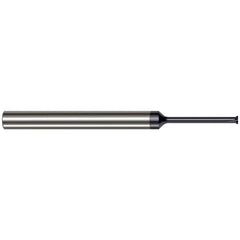 Harvey Tool - 0.135" Diam 90° 0.011" Chamfer 5-Flute Solid Carbide Back Chamfer - Exact Tool & Supply