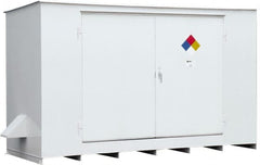 Enpac - Outdoor Safety Storage Buildings Number of Drums: 10 Fire Rated: Yes - Exact Tool & Supply