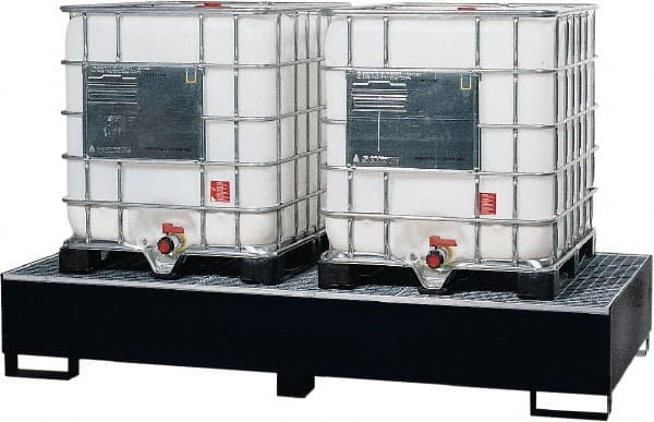 Enpac - IBC Sumps, Platforms & Decks Type: IBC Pallet Number of Totes: 2 - Exact Tool & Supply