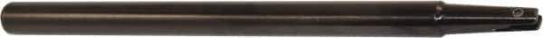 Millstar - 3/4" Cut Diam, 9" Max Depth of Cut, 1" Shank Diam, 1" OAL, Indexable Ball Nose End Mill - Straight Shank, TAF Toolholder, BDS, TO, HF Insert - Exact Tool & Supply