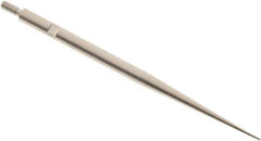 SPI - 0.4mm Ball Diam, Carbide, Ball Test Indicator Contact Point - 1-3/4" Contact Point Length, Use with Interapid Test Indicators - Exact Tool & Supply