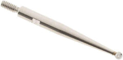 SPI - 1.5mm Ball Diam, Carbide, Ball Test Indicator Contact Point - 0.812" Contact Point Length, Use with Interapid Test Indicators - Exact Tool & Supply