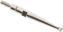 SPI - 1.5mm Ball Diam, Carbide, Ball Test Indicator Contact Point - 0.688" Contact Point Length, Use with Interapid Test Indicators - Exact Tool & Supply