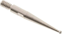 SPI - 0.8mm Ball Diam, Carbide, Ball Test Indicator Contact Point - Use with Starrett Test Indicators - Exact Tool & Supply
