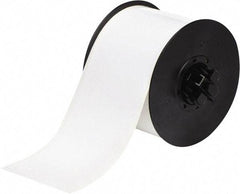 Brady - 3" Wide x 1,200" Long, White Vinyl Tape - For BBP30 Label Printer, BBP33 Label Printer, BBP35 Multicolor Sign & Label Printer, BBP37 Color & Cut Sign & Label Printer, BradyPrinter S3100, BBP31 Sign & Label Printer - Exact Tool & Supply