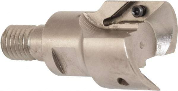 Millstar - VCGT Series ASON, Right Hand Cut, 35mm Head Length, Modular Milling Cutting Unit Head - 25mm Cutting Diam, 1/8" Depth of Cut, Universal Insert Size - Exact Tool & Supply