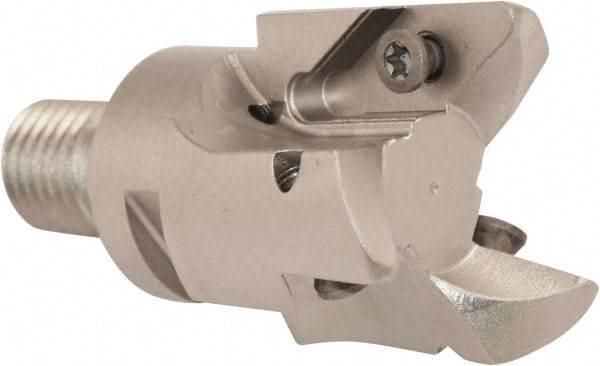 Millstar - VCGT Series ASOC, Right Hand Cut, 50mm Head Length, Modular Milling Cutting Unit Head - 42mm Cutting Diam, 1/8" Depth of Cut, Universal Insert Size - Exact Tool & Supply
