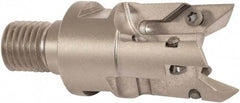 Millstar - VCGT Series ASOC, Right Hand Cut, 50mm Head Length, Modular Milling Cutting Unit Head - 32mm Cutting Diam, 1/8" Depth of Cut, Universal Insert Size - Exact Tool & Supply