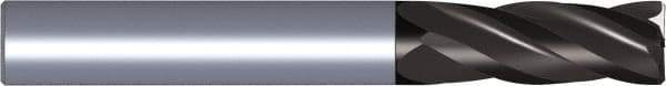 Kennametal - 14mm, 4 Flute, Single End, Solid Carbide, Corner Chamfer End Mill - 83mm OAL, 30° Helix, Right Hand Flute, 26mm LOC, Right Hand Cut - Exact Tool & Supply