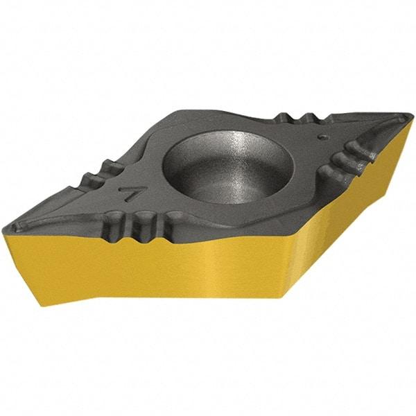 Iscar - TCMT731 F3P Grade IC8150 Carbide Turning Insert - TiCN/Al2O3/TiN Finish, 60° Triangle, 2.38mm Thick, 0.4mm Corner Radius - Exact Tool & Supply