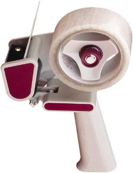 Nifty Products - 3" Wide, Pistol Grip Style, Handheld Tape Dispenser - Exact Tool & Supply