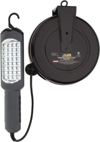 Value Collection - 120 Volt, 1,440 Watt, Electric, LED Portable Drop Light Work Light - 30' Cord, 1 Head, 450 Lumens, ABS - Exact Tool & Supply
