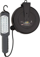 Value Collection - 120 Volt, 1,440 Watt, Electric, LED Portable Drop Light Work Light - 30' Cord, 1 Head, 450 Lumens, ABS - Exact Tool & Supply