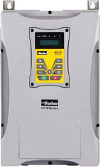 Parker - Three Phase, 480 Volt, 3 hp, Variable Frequency Drive - 7.87" Wide x 7.8" Deep x 16" High, IP66 - Exact Tool & Supply
