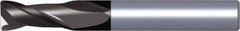 Kennametal - 20mm, 20mm LOC, 20mm Shank Diam, 92mm OAL, 2 Flute, Solid Carbide Square End Mill - Single End, TiAlN Finish, Spiral Flute, 30° Helix, Centercutting, Right Hand Cut, Right Hand Flute, Series 2CH..DK-DL - Exact Tool & Supply