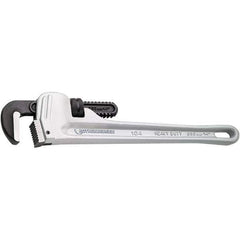 Rothenberger - Pipe Wrenches Type: Cast Aluminum Pipe Wrench Maximum Pipe Capacity (Inch): 6 - Exact Tool & Supply