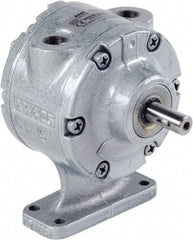 Gast - 1.7 hp Reversible Face Air Actuated Motor - 0:00 Gear Ratio, 3,000 Max RPM, 1.94" Shaft Length, 5/8" Shaft Diam - Exact Tool & Supply