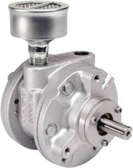 Gast - 4 hp Reversible Face Air Actuated Motor - 0:00 Gear Ratio, 3,000 Max RPM, 1.36" Shaft Length, 5/8" Shaft Diam - Exact Tool & Supply