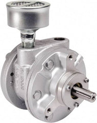 Gast - 4 hp Reversible Face Air Actuated Motor - 0:00 Gear Ratio, 3,000 Max RPM, 1.36" Shaft Length, 5/8" Shaft Diam - Exact Tool & Supply