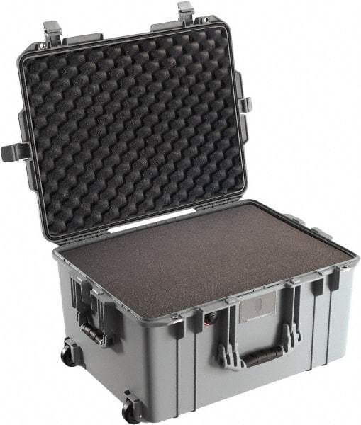 Pelican Products, Inc. - 18-51/64" Wide x 13-1/4" High, Aircase w/Foam - Silver - Exact Tool & Supply