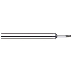 Harvey Tool - Ball End Mills; Mill Diameter (Inch): 1/8 ; Mill Diameter (Decimal Inch): 0.1250 ; Number of Flutes: 3 ; Length of Cut (Inch): 3/16 ; Length of Cut (Decimal Inch): 0.1870 ; Material: Solid Carbide - Exact Tool & Supply