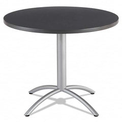 ICEBERG - Stationary Tables Type: Breakroom Material: Melamine Laminate - Exact Tool & Supply
