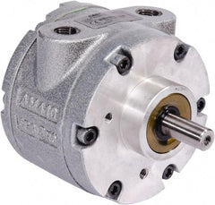 Gast - 1.7 hp Reversible Face Air Actuated Motor - 0:00 Gear Ratio, 3,000 Max RPM, 1.13" Shaft Length, 1/2" Shaft Diam - Exact Tool & Supply