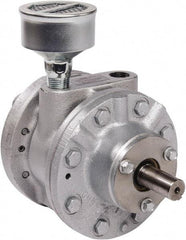 Gast - 5-1/4 hp Reversible Face Air Actuated Motor - 0:00 Gear Ratio, 2,500 Max RPM, 1-1/2" Shaft Length, 3/4" Shaft Diam - Exact Tool & Supply