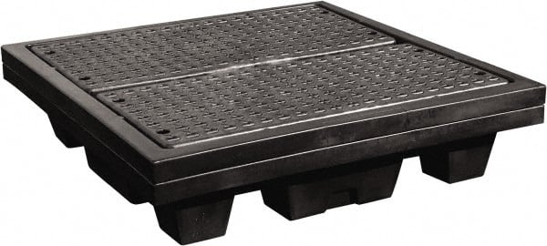 Enpac - Spill Pallets, Platforms, Sumps & Basins Type: Spill Deck or Pallet Number of Drums: 4 - Exact Tool & Supply