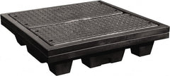 Enpac - Spill Pallets, Platforms, Sumps & Basins Type: Spill Deck or Pallet Number of Drums: 4 - Exact Tool & Supply