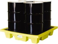Enpac - Spill Pallets, Platforms, Sumps & Basins Type: Spill Deck or Pallet Number of Drums: 4 - Exact Tool & Supply